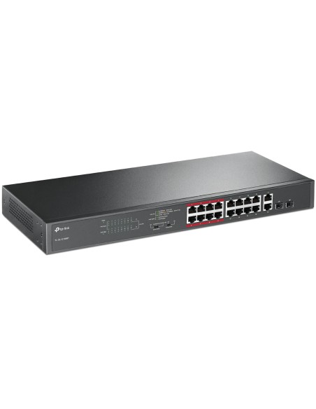 TPL SW 16P-POE ,2P-GB SFP UNMNGD RM