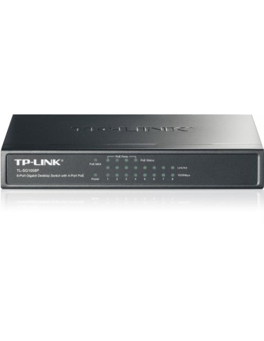 TPL SW 8P-GB POE-4P UNMNGD DESK