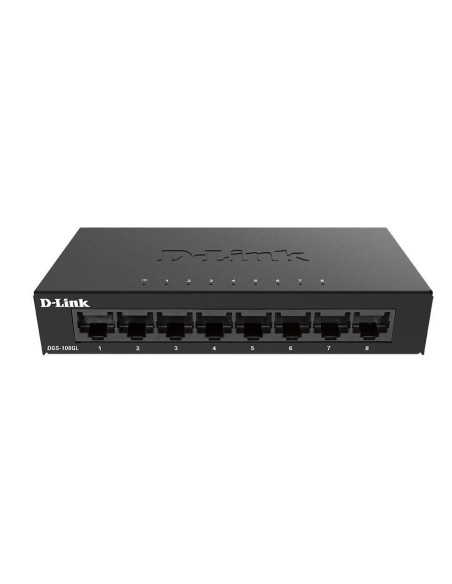 DLINK SW 8P-GB UNMNGD DESK METAL GL