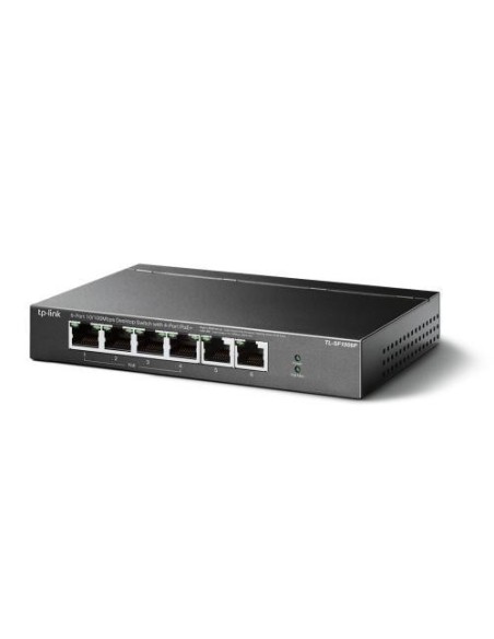 TPL 6PORT 10/100 DESKTOP 4P POE SWITCH