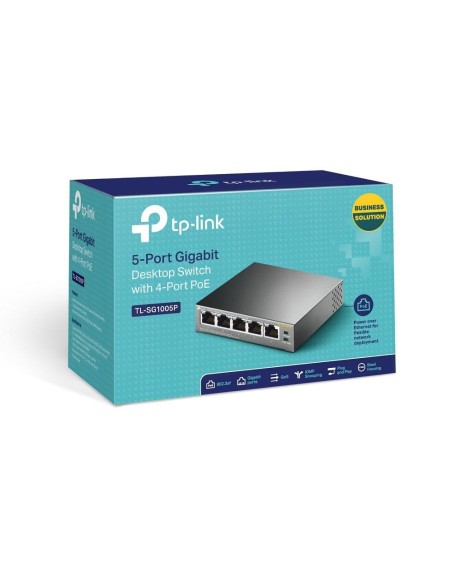 TL 5-PORT GB DESKTOP SWITCH+4PORTPOE V2