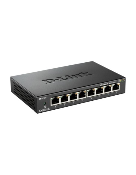 DLINK SW 8P-GB UNMNGD DESK METAL