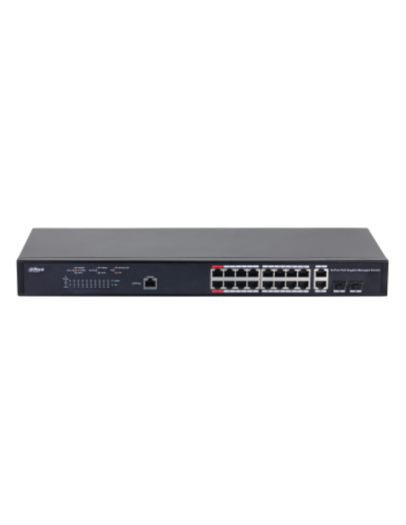DAHUA SWITCH 18P MNG GB 16POE 130W