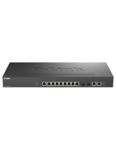 DLINK SW 8P-GB 2P-SFP SMART MANAGED POE