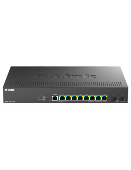 DLINK SW 8P-GB 2P-SFP SMART MANAGED POE