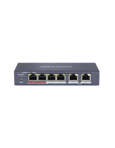 SWITCH HIKVISION 4 PORTURI POE