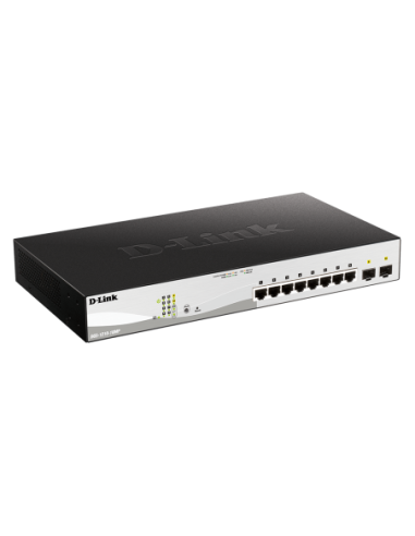 D-LINK SW 8P-GB POE+ 2SFP MNG POE