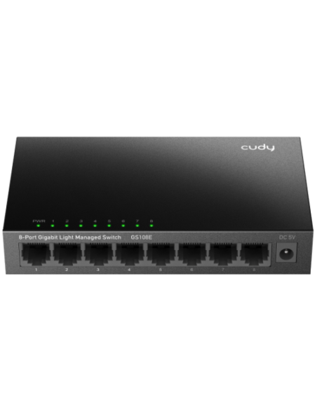 CUDY 8-Port Gigabit Light Managed Switch