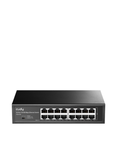 CUDY 16-Port 10/100 Mbps Metal Switch