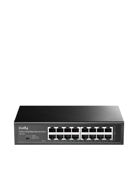 CUDY 16-Port 10/100 Mbps Metal Switch