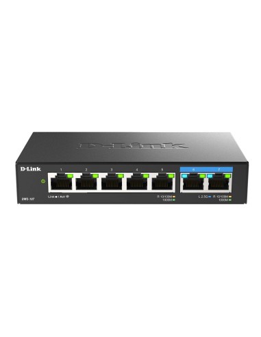 D-LINK DMS-107 UNMANAGED SWITCH 7 PORT