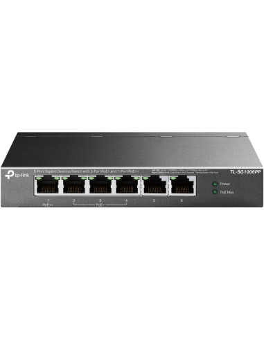 TPL SW 6P-GB POE-3P UNMNGD DESK