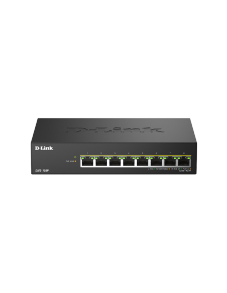 D-Link 8 Port 2.5GE PoE Unmanaged Switch