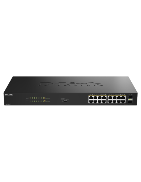 Switch D-Link 16 port GE PoE Unmanaged