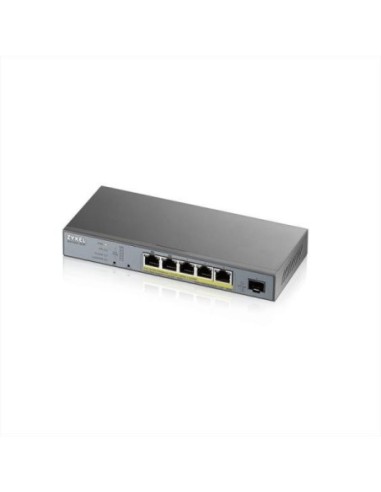 ZYXEL GS1350-6HP 5-PORT GBE POE SWITCH