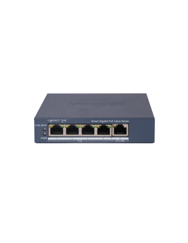 SWITCH MANAGED, 4 GIGABIT POE