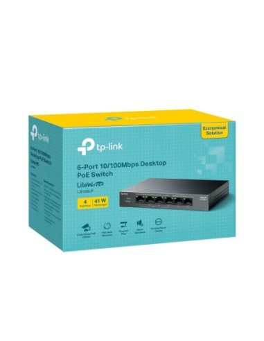 TP-LINK 6-PORT GIGABIT SWITCH LS106LP