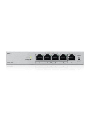 ZYXEL GS1200-5HPV3 5P 4PoE WEBMNG SWITCH