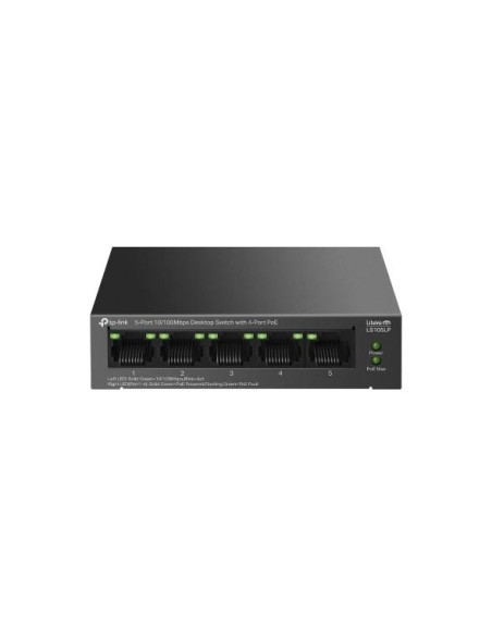 TP-LINK LS105LP 9 PORT 10/100 SWITCH POE