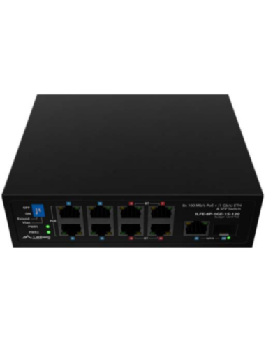 Switch Lanberg 4XBT 4XAT SFP/ETH
