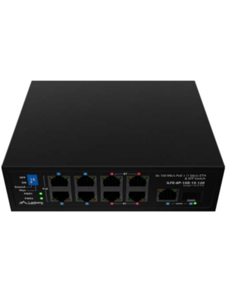 Switch Lanberg 4XBT 4XAT SFP/ETH