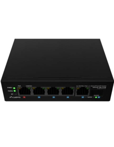 Switch Lanberg 1XBT 3XAT SFP/ETH