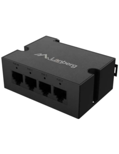 Switch Lanberg DIN-GE4-BT-90W 1XIN 3XOUT