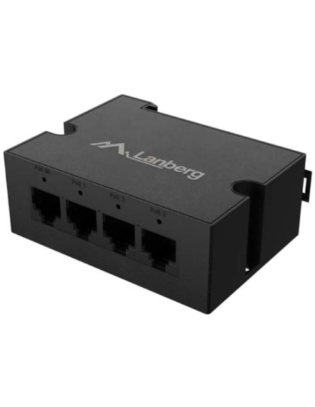 Switch Lanberg DIN-GE4-BT-90W 1XIN 3XOUT
