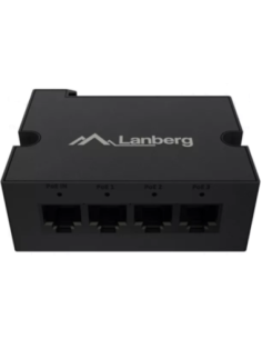 Switch Lanberg DIN-FE4-AT-30W 1XIN 3XOUT