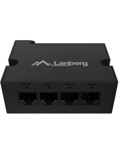 Switch Lanberg DIN-FE4-AT-30W 1XIN 3XOUT