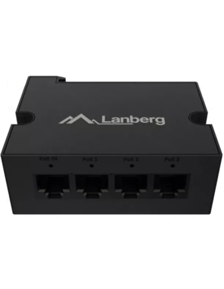 Switch Lanberg DIN-FE4-AT-30W 1XIN 3XOUT