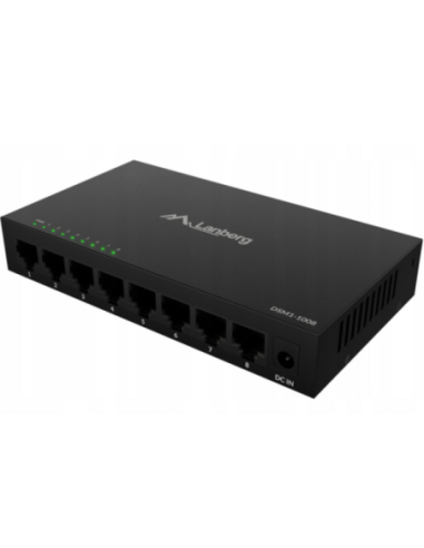 Switch Lanberg DSM1-1008 8X 1GB/S