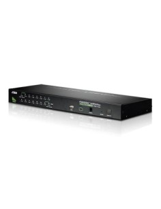 16-Port PS/2-USB VGA KVM Switch W/Chain
