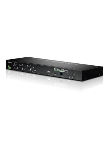 16-Port PS/2-USB VGA KVM Switch W/Chain