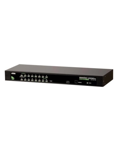 16-Port PS/2-USB  VGA KVM Switch/Cascade