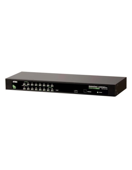16-Port PS/2-USB  VGA KVM Switch/Cascade