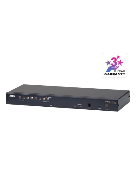 1L/Remote 8-Port Cat 5 KVM Over IP SW