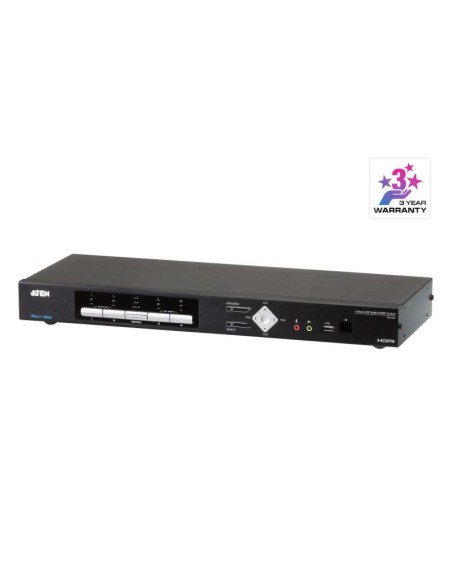 4-Port USB HDMI Multi-View KVMP Switch