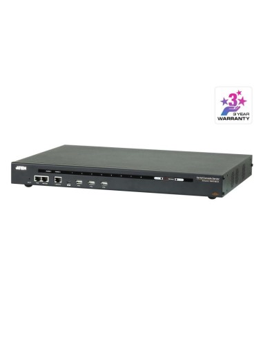 8-Port Serial Console Server W/Dual Pow