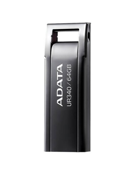 USB ADATA UR340 64GB BLACK METALIC