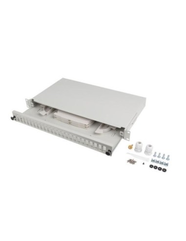 Patch panel fibră rack 19" 1U  24x SC