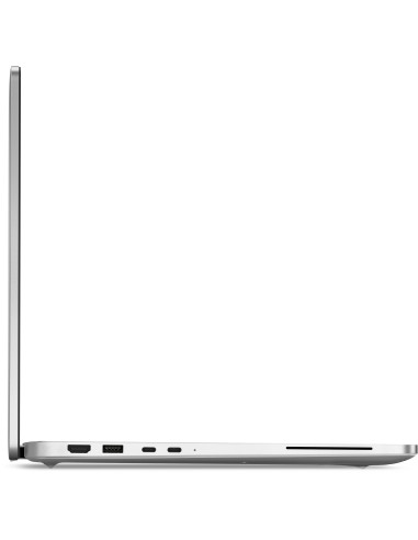 Laptop Dell Pro Plus 16", FHD 60Hz, AMD Ryzen 5 220, 16GB LPDDR5x, 512GB SSD, Radeon 740M, Win 11 Pro, Aluminium