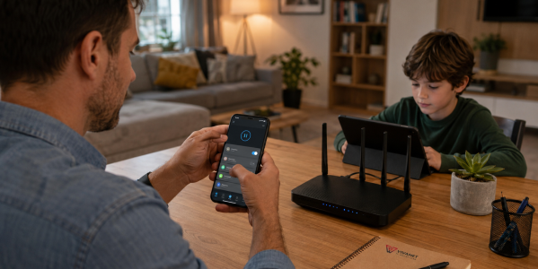 Cum limitezi internetul copilului fără să oprești Wi-Fi-ul pentru toată casa