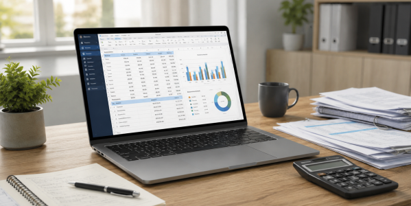 Laptop pentru contabilitate: configurații pentru SAGA, WinMENTOR, CIEL și Excel
